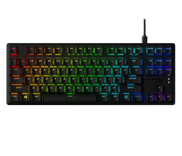 HYPERX Alloy Origins Core PBT Aqua 639N9AA - 1309513 - zdjęcie